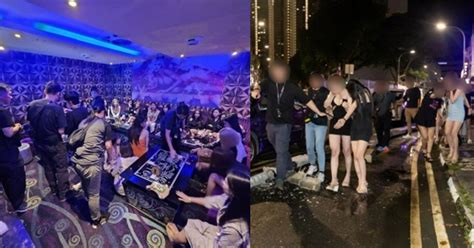 singapore police raid nightclubs|SPF .